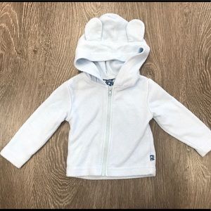 Kicky kickee pants hooded jacket size 3-6 Mo